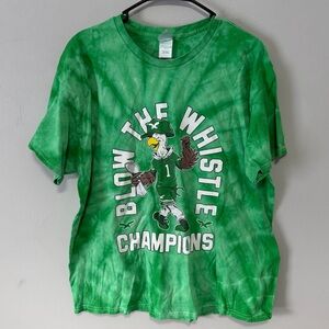 Barstool Philadelphia Eagles Super Bowl champions tshirt size XL green white